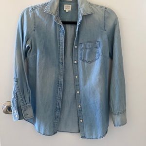 Jcrew chambray shirt